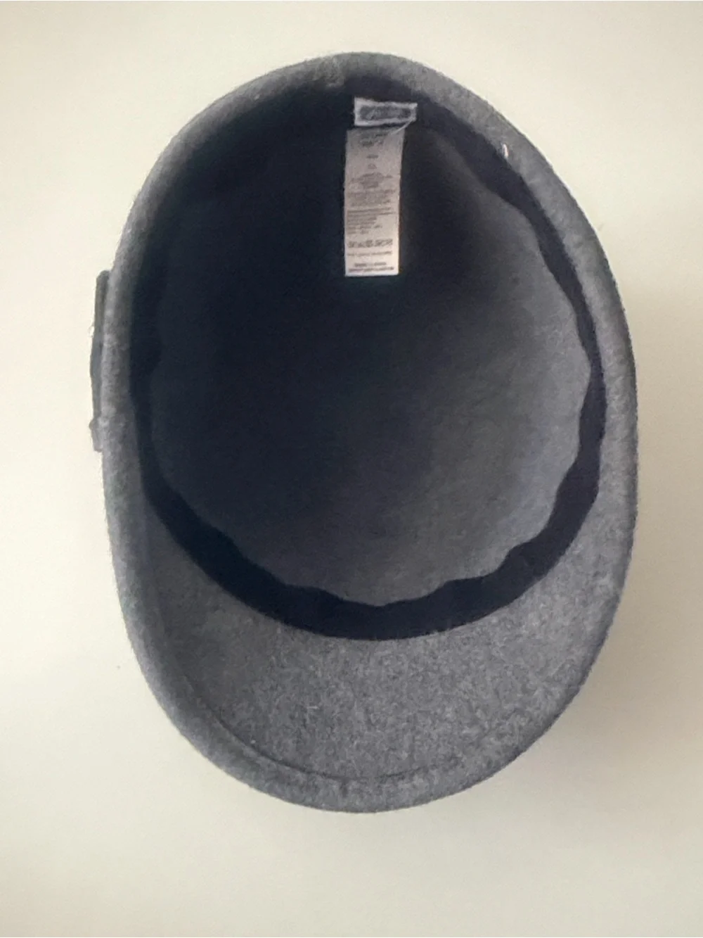 Jacadi Dark Gray Felt Hat with Brim